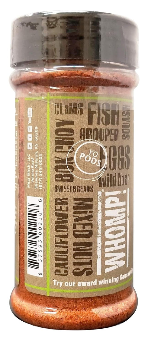 Meat Mitch Naked Seas'ning, 5.5 Ounce - All-Natural, Gluten-Free Paleo and Keto Food Seasoning. Kansas City Style BBQ Dry Rub...