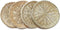 BB HOME, ZHONGER BHO Hand Weave Bamboo Paper Plate Holder 10in Set of 4 for Picnic Home Party and Daily Dinning...