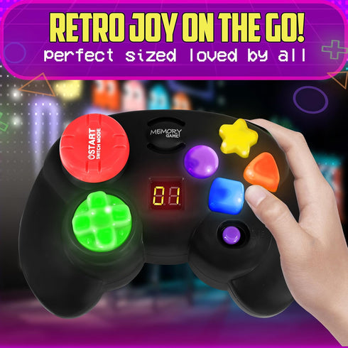 Skywin Light Up Memory Controller Game - Engaging Electronic Memory Game for Kids Ages 4-8, Perfect Toy for Enhancing Memory Skills, Ideal for The...