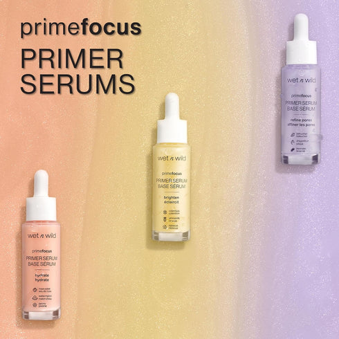 wet n wild Prime Focus Facial Serum Primer Makeup Extending, Hydrating Face Skin Care Product, Reduces Fine Lines And Wrinkles, For Repairing Dry ...