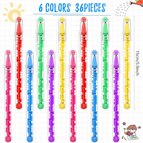 36 Packs Maze Puzzle Shape Ballpoint Pen with Built in Ball Novelty Creative Pens Blue Ink Fidget Maze Toy Pens Stress Relief Puzzle Pens for Adul...