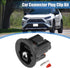 X AUTOHAUX 1 Set 1 Pin Oil Pressure Sensor Connector Adapter Plug Clip Kit Replacement for Toyota...