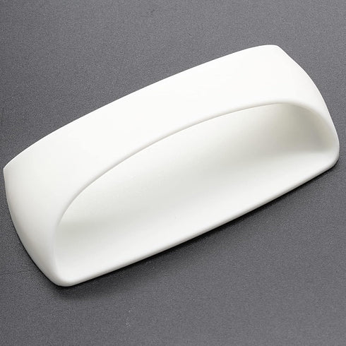 6 Pcs White Self-Stick Instant Cabinet Drawer Handle Multipurpose Cabinet Knobs Push Pull Helper with Adhesive Auxiliary Sliding Door Window Handl...