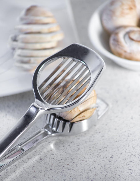 Fox Run Mushroom and Egg Slicer, Cast Aluminum,Silver...