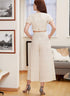 McCall Pattern Company McCall's Women's Crop Top, Shorts, and Flared Leg Pants, Sizes 4-12 Sewing Pattern, White...