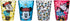 Silver Buffalo Disney Vintage Minnie Mouse 4 Pack Mini Glasses Set, 1.5 Ounce...