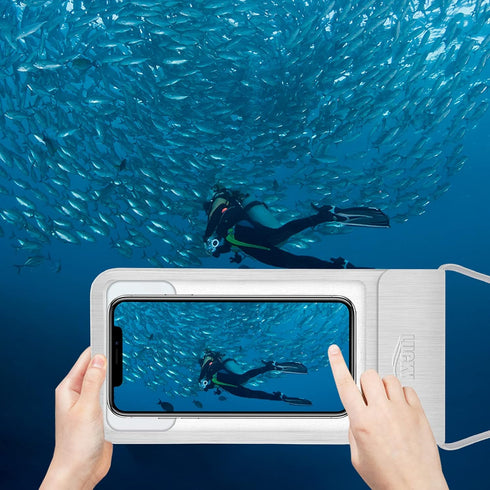 LUCKY Fish Finder Waterproof Case Portable Water Resistant Mobile Bag Handheld Dry Bag Lightweight...