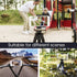 Camera/Phone Tripod,Patekfly 12 Inch Flexible Camera Tripod for Canon/Nikon/Sony DSLR Cam/Action Cam, Phone Tripod Stand with Cell Phone Holder Cl...