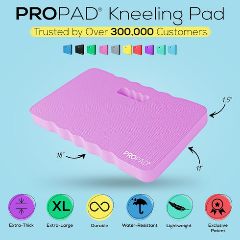 Thick Kneeling Pad, Garden Kneeler for Gardening, Bath Kneeler for Baby Bath, Kneeling Mat for Exercise & Yoga, Knee Pad for Work, Floor Foam Pad,...