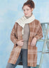Simplicity Misses' Scarf and Relaxed Fit Coat Sewing Pattern Packet by Elaine Heigl, Design Code S9853, Sizes XS-S-M-L-XL, Multicolor...