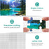 500 Pieces Puzzles for Adult Jigsaw Puzzle 500 Piece Puzzle Children Elderly Puzzle Mountain Forest Lake Puzzle Gift for Mom Dad Family Friend Fam...