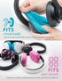 for Earpads Repair & Protection | Mimimamo Super Stretch Headphone Cover L Size (Black) May not fit All Headphones. Please Confirm Compatibility o...