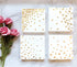 100 PK Gold Napkins - 4 Assorted Designs - 3-Ply Cocktail Napkins Folded 5 x 5 Inches Bar Napkins Disposable Party Napkins Paper Napkins Dinner fo...