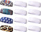 12 Pieces Sublimation Headband Blank Tie Dye Headband Heat Transfer Yoga Hairbands Elastic Sweatbands Iron on Transfer Bandana Head Wrap Scarf for...