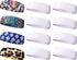 12 Pieces Sublimation Headband Blank Tie Dye Headband Heat Transfer Yoga Hairbands Elastic Sweatbands Iron on Transfer Bandana Head Wrap Scarf for...
