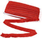 MegaPet Polyester Fringe Tassel Lace Trim 1 Inch x 82 Feet Chainette Fringe Fibre Trim DarkRed for Sewing Quilting Lampshade Curtain Decoration...