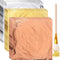 Cunhill 150 Sheets Gold Foil Sheets for Art Silver Rose Gold Leaf Sheets with Gilding Brush Gold Foil Paper Craft for Arts, Painting, Gilding Craf...