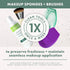 EcoTools Luxe Natural Elegance Professional Face Makeup & Foundation Brush Set, Premium Brush Kit For Face, Cheek, & Eye Makeup, Synthetic Makeup ...