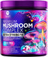 Mushroom Supplement Powder - 11 in 1 Complex Nootropic & Adaptogens Blend, Organic Mushroom Powder, Lions Mane, Cordyceps, Reishi, Chaga, Turkey T...