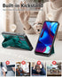 for Motorola Moto-G Pure Phone Case: Heavy Duty Military Grade Hard Protection Shock Proof Grip | Durable Dual-Layer Armor Design Protective Case ...