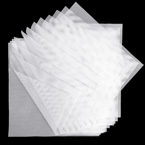 (12 Pack) Silicone Dehydrator Sheets, Dostk Premium Non Stick Silicone Mesh for Fruit Dehydrator, Dehydrator Tray Liner Reusable (14 x 14 inch)...