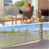 Banister Guard 10 ft L x 2.6 ft H, Deck Safety Net for Baby Proofing, Balcony Mesh Netting, Stairway Deck Rail Mesh Netting for Child Safety, Pet ...
