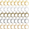 150 Pcs Hypoallergenic French Earring Hooks Leverback Earwires Round Earring Hooks Earring Supplies Findings Ear Wire with Open Loop for Earring D...