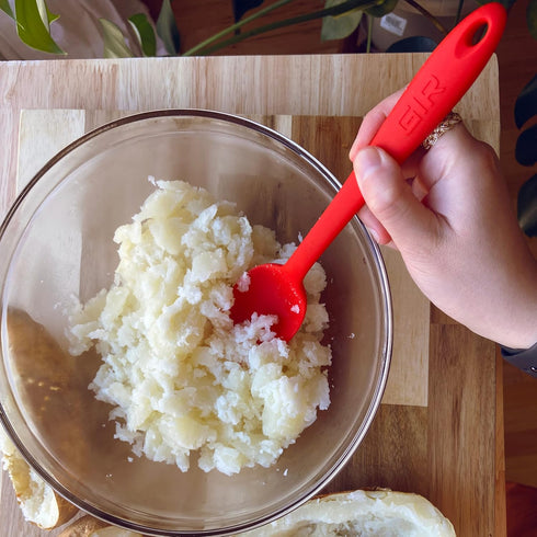 GIR: Get It Right Premium Seamless Spoon - Non-Stick Heat Resistant Silicone Kitchen Spoon - Perfect for Mixing, Serving, Cooking and More - Ultim...