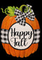 Home Decorative Pumpkin Garden Flag, Happy Fall House Yard Outdoor Welcome Decor Buffalo Plaid Check Sign, Farmhouse Autumn Outside Decoration Sea...