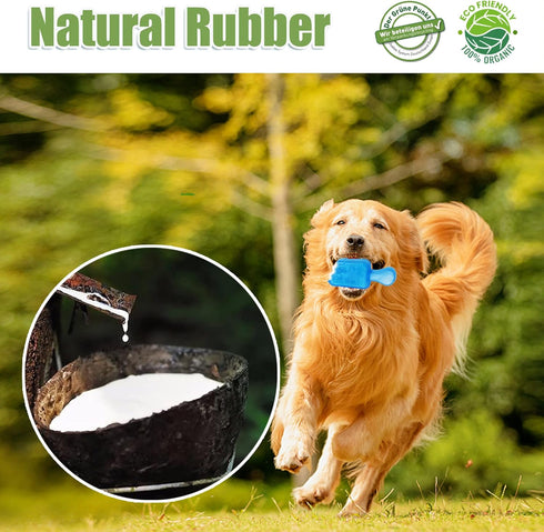 Puppy Chew Toys for Teething, Pack of 2 Freezable Dog Toys, Puppy Teething, Interactive Treat Dispensing, Dog Toys for Small, Medium and Large Bre...