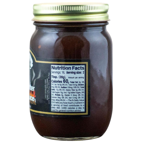 Amish Wedding Apple Butter BBQ Sauce 15 Ounces (Pack of 2)...