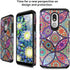 TJS Phone Case Compatible with LG Stylo 5/LG Stylo 5 Plus/LG Stylo 5V/LG Stylo 5X, Dual Layer Hybrid Shockproof Protection Impact Cover (Mandala)...