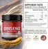 HERBAMAMA Korean Red Panax Ginseng Gummies - Energy & Immunity Support Herbal Ginseng Supplement Vitamin - Vegan Ginseng Gummies - 1500 mg 60 Chew...