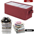 CD Storage Boxes - Pack of 2 CD Case Storage- 13.2" x 5.9" x 5.3", Container holds 30 CDs in full jewel cases, 60 CDs in slim cases, and 165 discs...