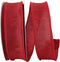 Reliant Ribbon 92975W-908-09H Dupioni Supreme Wired Edge Ribbon, 1-1/2 Inch X 20 Yards, Scarlet...