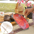 Toyvian 2 Pcs White Parasol Umbrella Chinese/Japanese Decorative Umbrella DIY White Paper Parasol Umbrella for Crafts, Photo Props (30cm, Random S...
