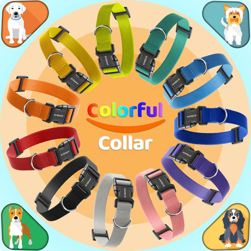 Dog Fence Collar, Invisible Fence Replacement Collars, 3/4 Inch Replacement Strap for Blingbling Petsfun Extreme Dog Fence Covono Sportdog Brand B...