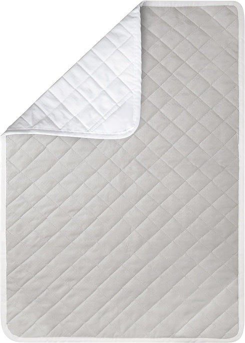 HOLDN’ STORAGE Ironing mat, Magnetic Laundry mat, 28.25” x 19”, Gray, Quilted, Washer and Dryer Countertop, Ironing pad...