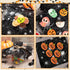 100 Pcs Halloween Wax Paper for Food, Wax Paper Sheets Sandwich Wrap Paper Deli Wraps, Waterproof Oil-proof Picnic Basket Liners with Spider ? Web...
