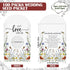 Fumete 100 Pcs Let Love Grow Seed Packets Wedding Favor for Guests Bulk Seed Envelope Kraft Bag with Window Flower Resealable Seed Storage Packets...