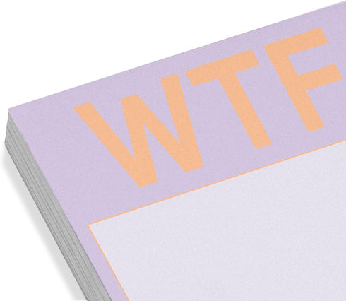 1-Count Knock Knock WTF to Do Sticky Note Pad, 3 x 3-inches (Pastel Edition)...