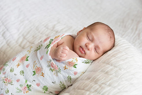 Baby Swaddle Blanket - 100% Muslin Cotton Unisex Soft Swaddle Wrap for Baby Boys or Girl - Neutral Newborn Receiving Blankets - Nursery Swaddling ...