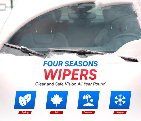 22"+20" Windshield Wiper Blades Replacement Compatible with Toyota Tacoma 2008-2020 | 4runner 2003-2009 OEM Quiality Durable Stable And Quiet | Fi...