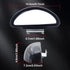 Blind Spot Mirror Adjustable 360 Degree Car Side Mirror, HD Glass Rear View Mirror Exterior Accessories for Car SUV Frame Thickness Less than 5MM...