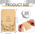300 Pieces Seed Envelopes 3.15 x 2.36in Seed Packets Envelopes Seed Envelopes with Preprinted Small Envelope Collecting Template for Flower Vegeta...