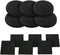 12 Pieces Counter Top Activated Carbon Compost Bin Filters - Extra Thick Indoor Pail Replacement Charcoal Caddy Filters Refill, 0.4" Thickness...