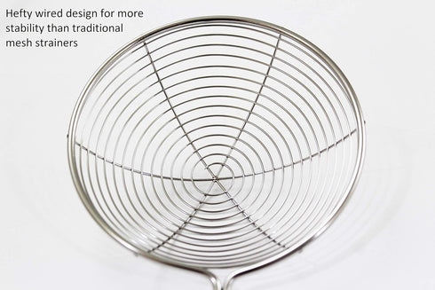 ExcelSteel Perfect for Pasta, Vegetables, Quinoa, Fruit, Rice, Lentils Stainless Steel Strainer 4 inch...