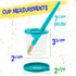 U.S. Art Supply 10 Piece Children's No Spill Paint Cups with Colored Lids and 10 Piece Large Round Brush Set with Plastic Handles...