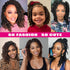Ombre Brown Passion Twist Hair 10 Inch 6 Packs Passion Twist Crochet Hair for Black Women Pre Looped Short Passion Twist Hair Pre-twisted Bohemian...