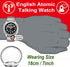 FIVE SENSES Atomic Talking Watch Seniors Men Women Loud Talking Sound Alarm for Visually Impaired...